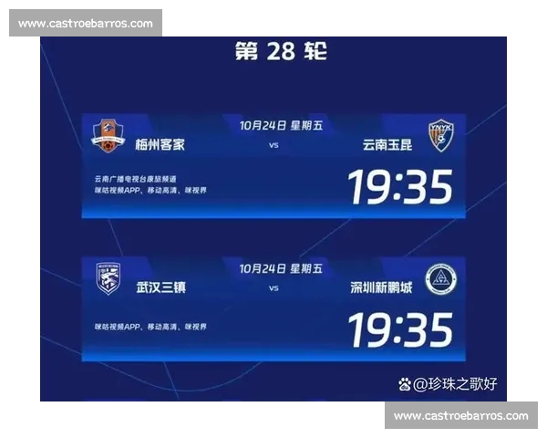 中超今日精彩对决持续展开 各队为争夺排名全力以赴